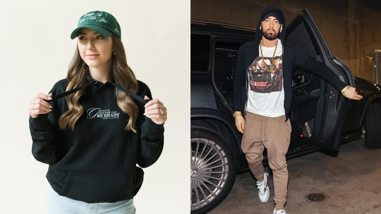 Rapper Eminem's daughter Hailie Jade told that she can't listen to Mockingbird without crying