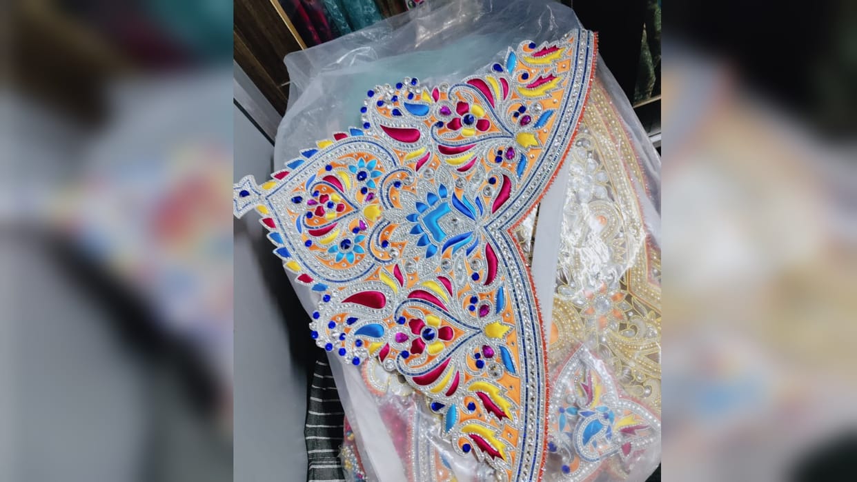 Kanha will wear a dress worth four and a half lakhs on the birth anniversary in ISKCON temple