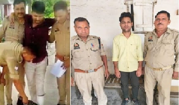 UP Police Exam, Candidate arrested for writing formulas on admit card, had come to give exam in first shift