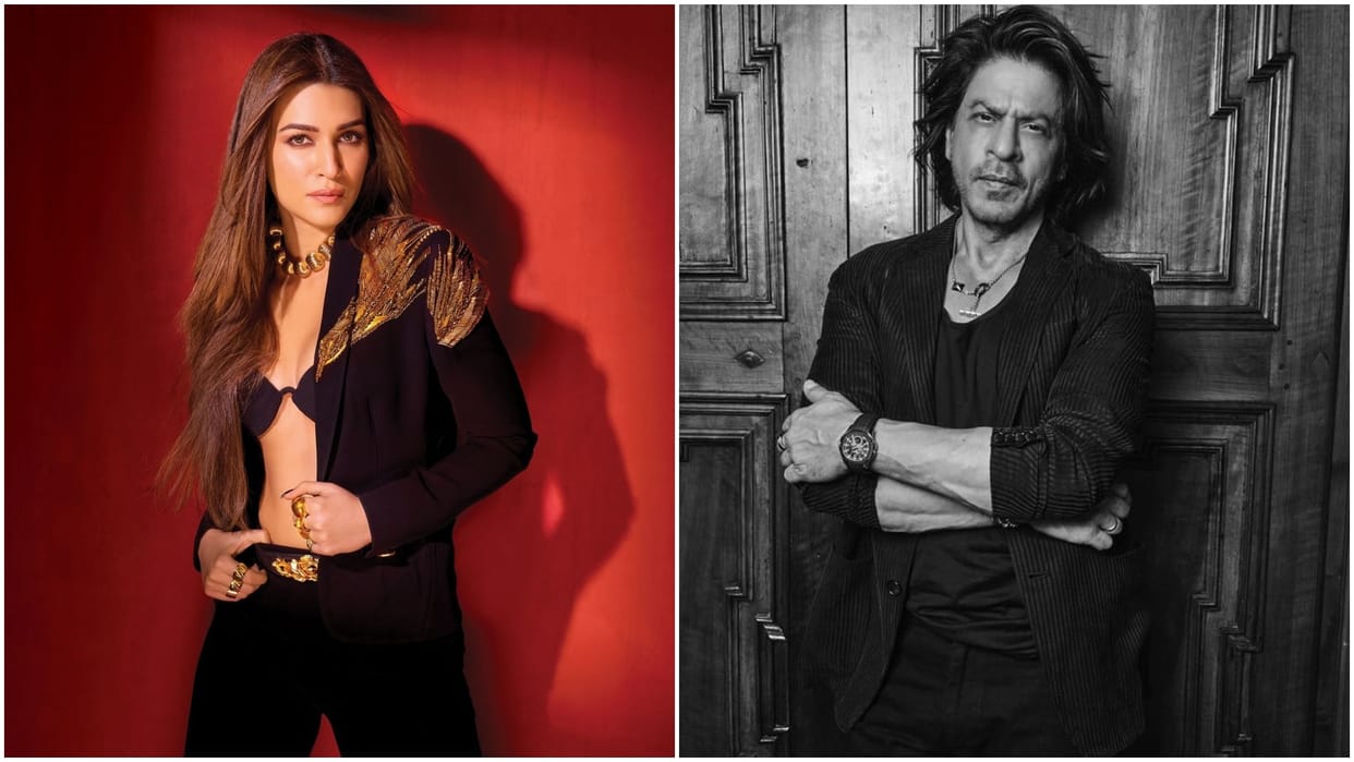Kriti Sanon describes shahrukh khan as cool said he made you laugh in any situation