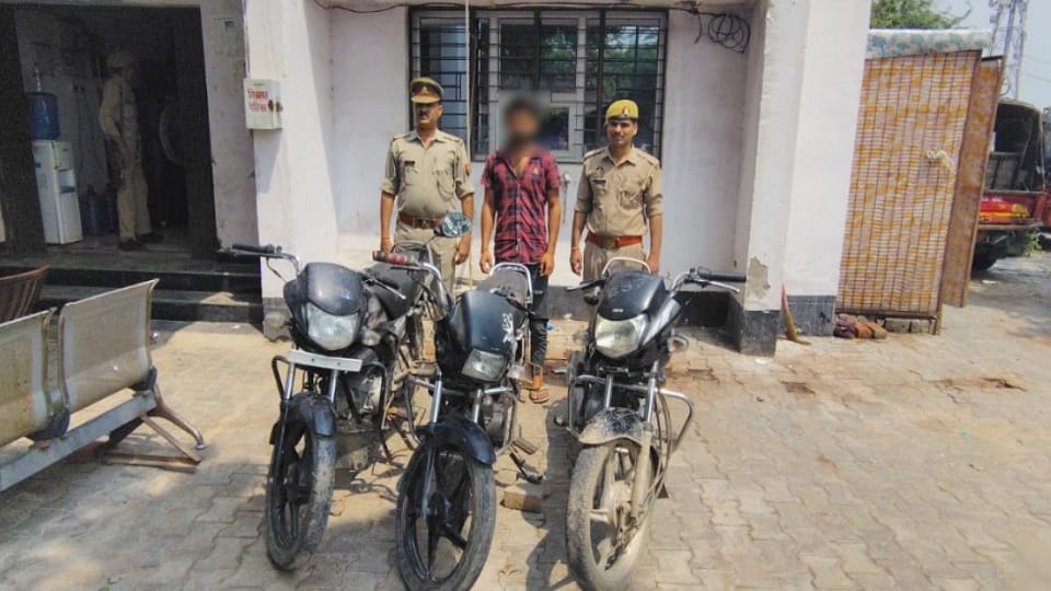 Youth arrested with three stolen bikes