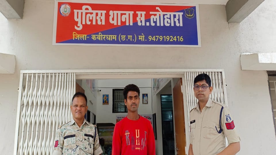 He lured a minor girl into marriage and took her to UP kept Harassment her in Kabirdham
