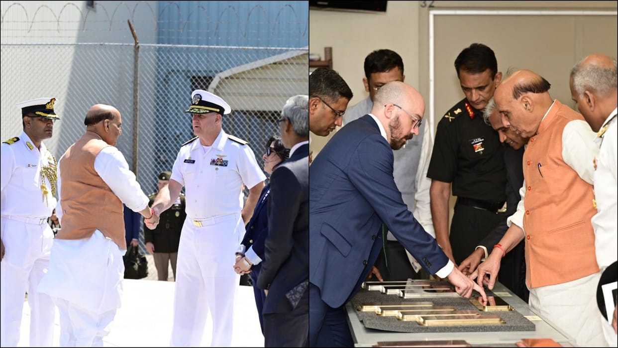 Rajnath singh us visit Naval Surface Warfare Centre at Carderock news in hindi