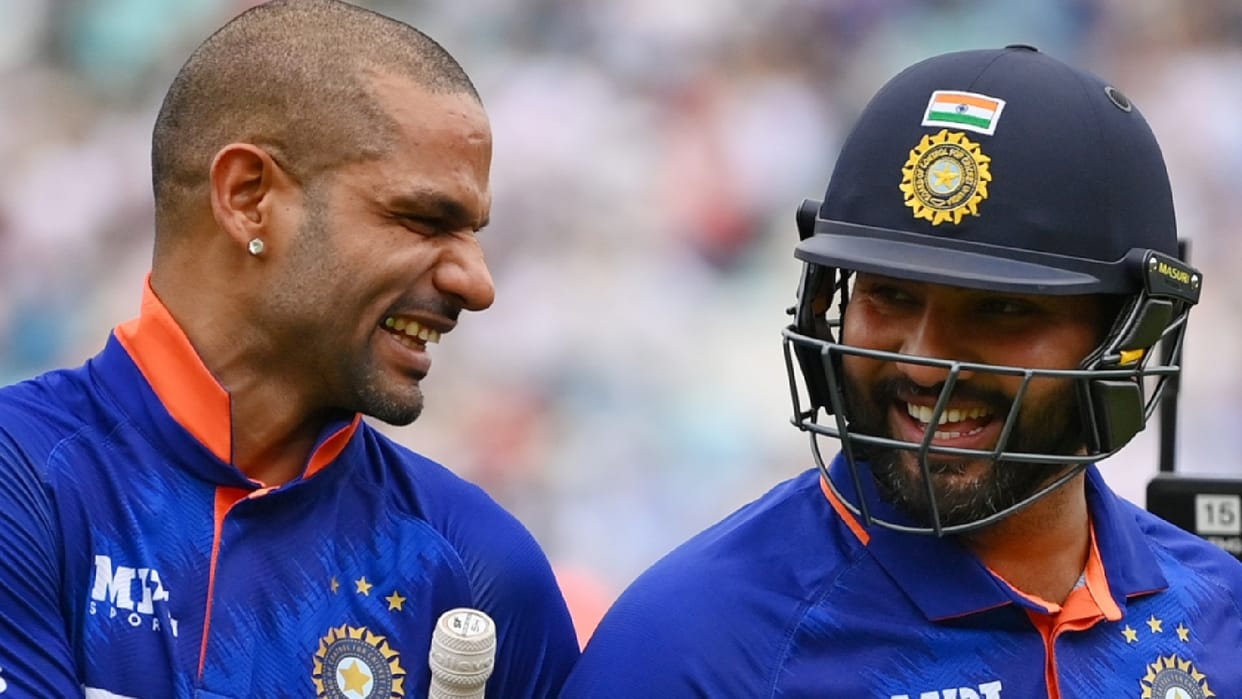 Rohit Sharma praise for Ultimate jatt Shikhar Dhawan, said this Indian Cricket Team Dhawan Retirement