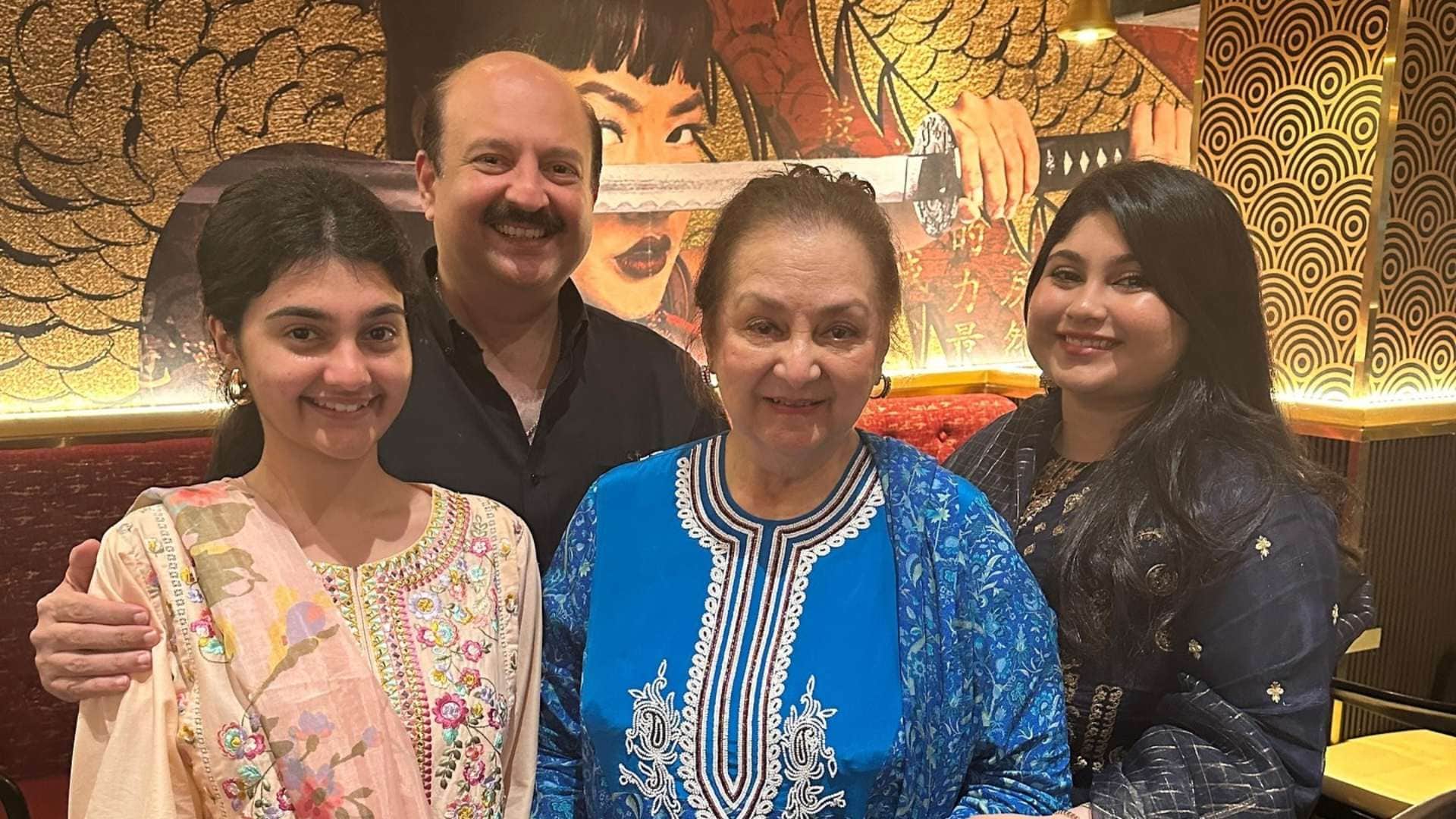 Saira Banu celebrated her 80th birthday with family and Farida Jalal shows glimpse with a heart touching note