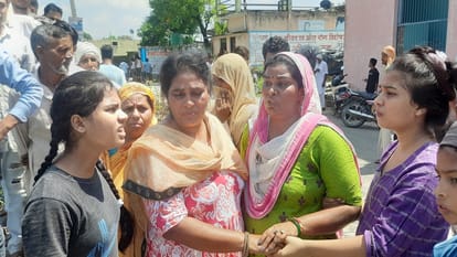 Bijnor: Child dies in Banali river and youth dies due to drowning in pond, mourning in both the houses