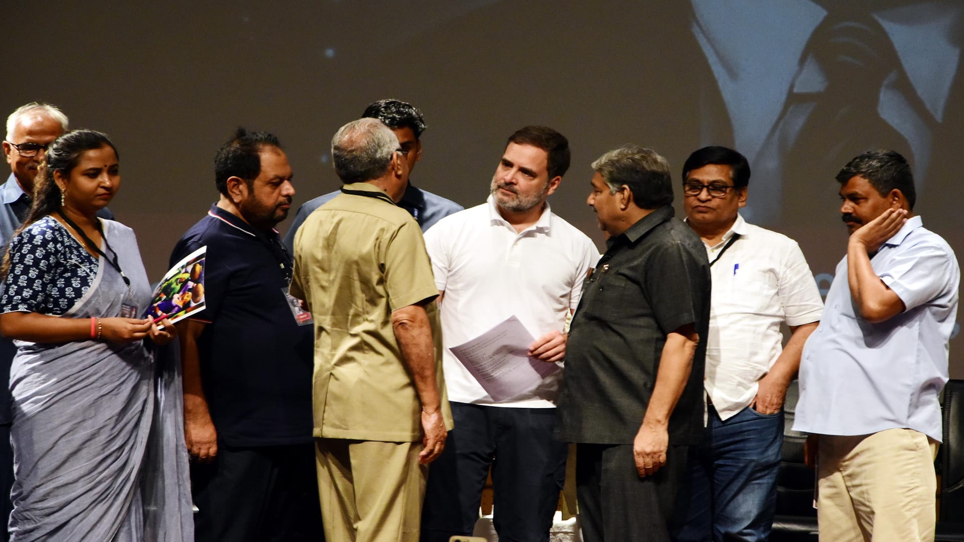 On the pretext of respecting the Constitution, Rahul reached out to the backward and scheduled castes