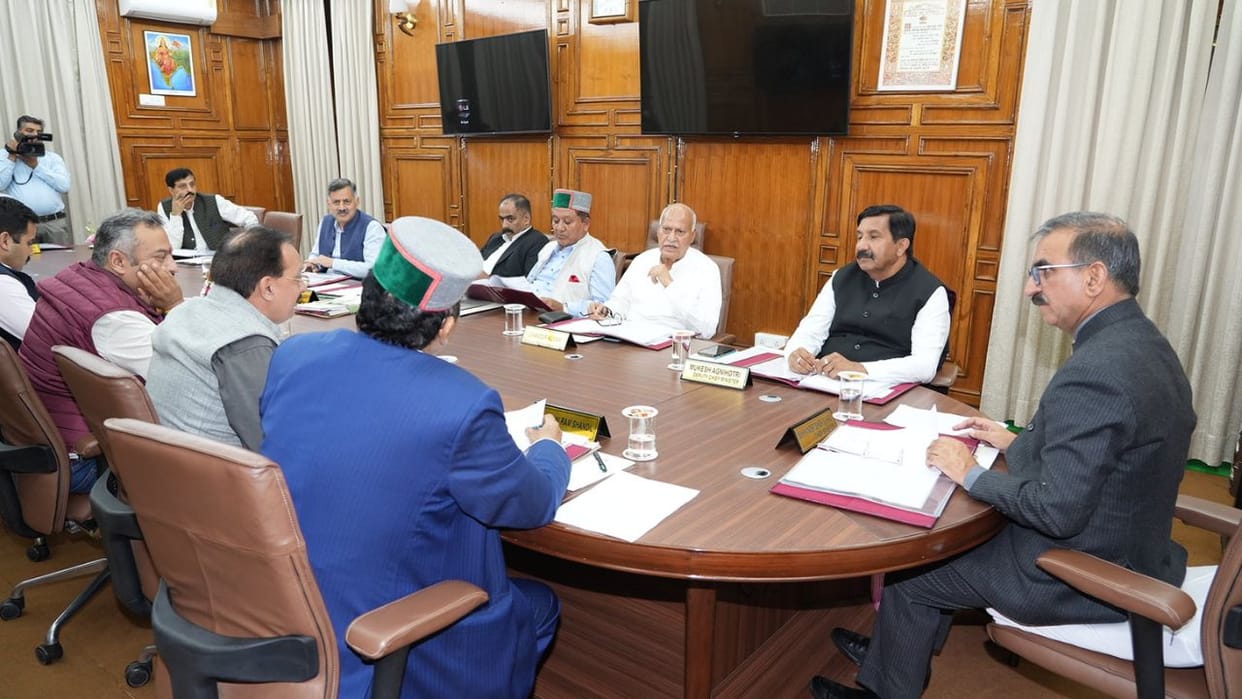 HP Cabinet Decisions HRTC will get Rs 9 crore every month in lieu of concessional travel of police personnel