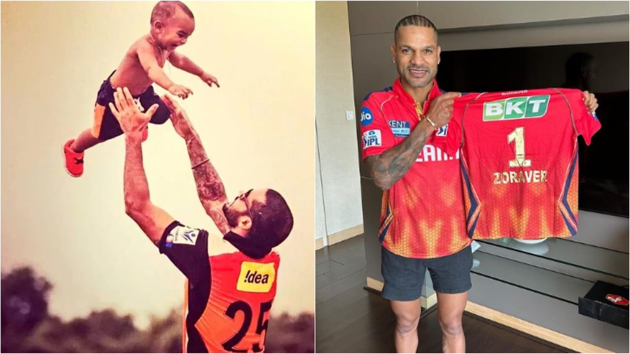Shikhar Dhawan's Emotional Message For Son Zoraver after retirement from Cricket, Know