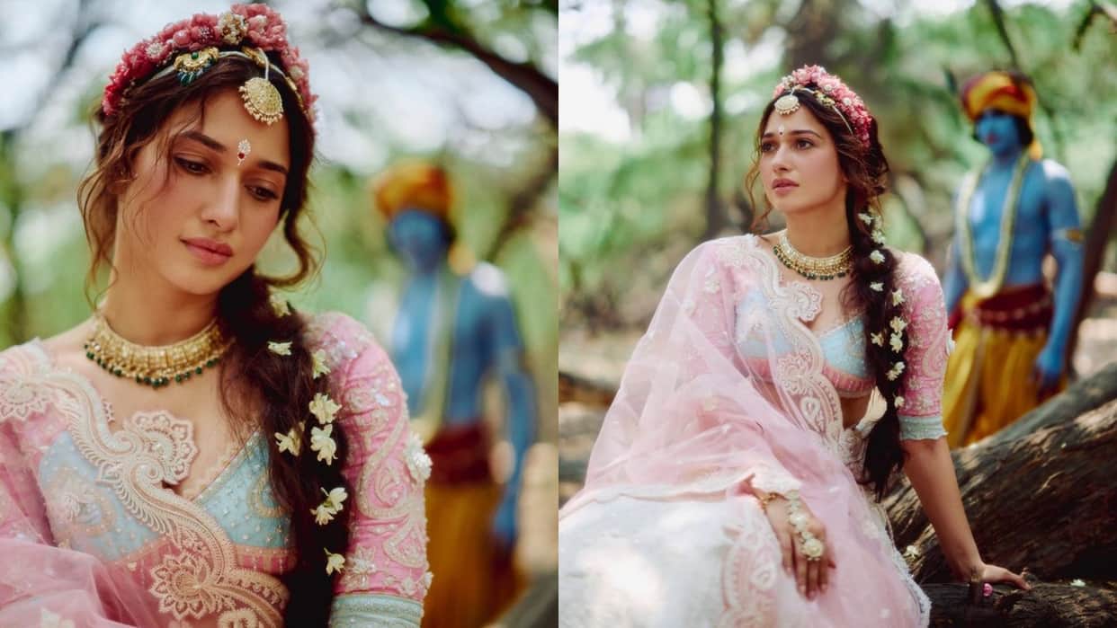 Tamannaah Bhatia won the hearts of social media users as Radha See Her Beautiful Photos