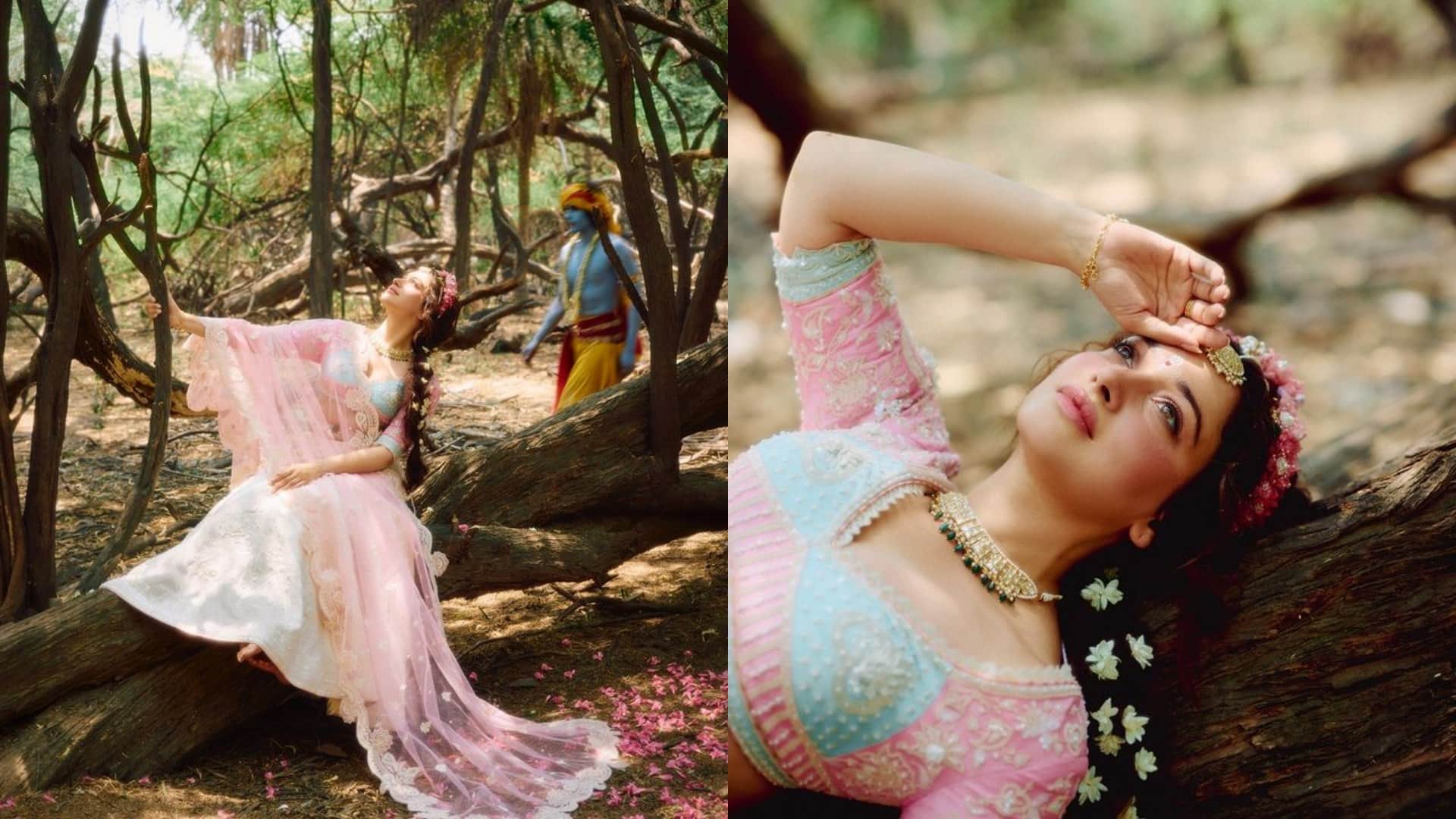 Tamannaah Bhatia won the hearts of social media users as Radha See Her Beautiful Photos