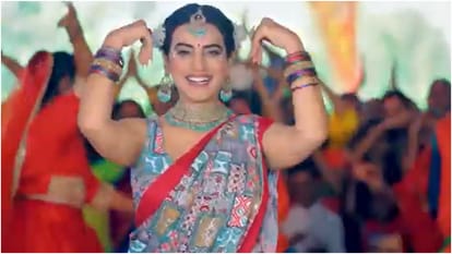 Bhojpuri Actress Akshara Singh Janmashtami Song Janme Krishna Kanhaiya goes viral