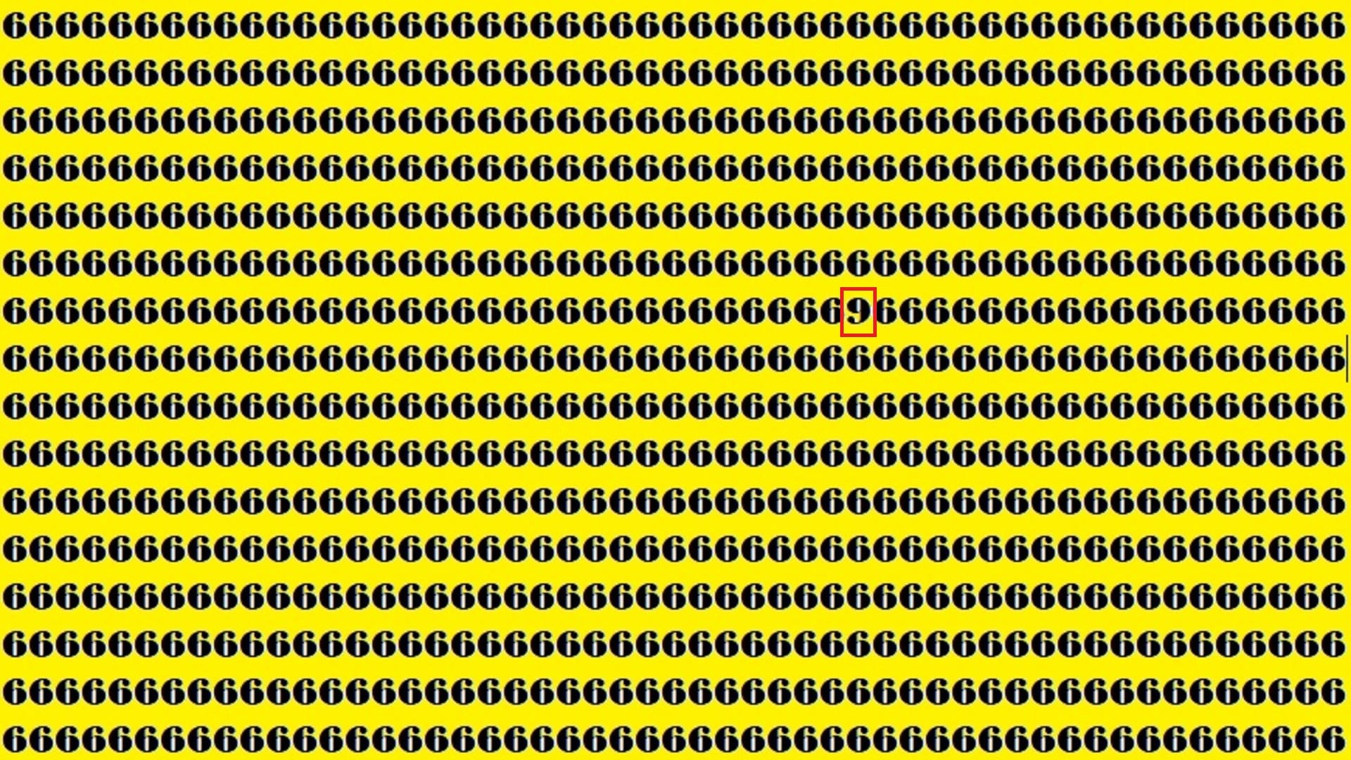 Optical Illusion: Can You Find 9 among 6? Brain Test Puzzle Game quiz games