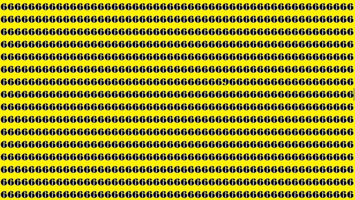 Optical Illusion: Can You Find 9 among 6? Brain Test Puzzle Game quiz games