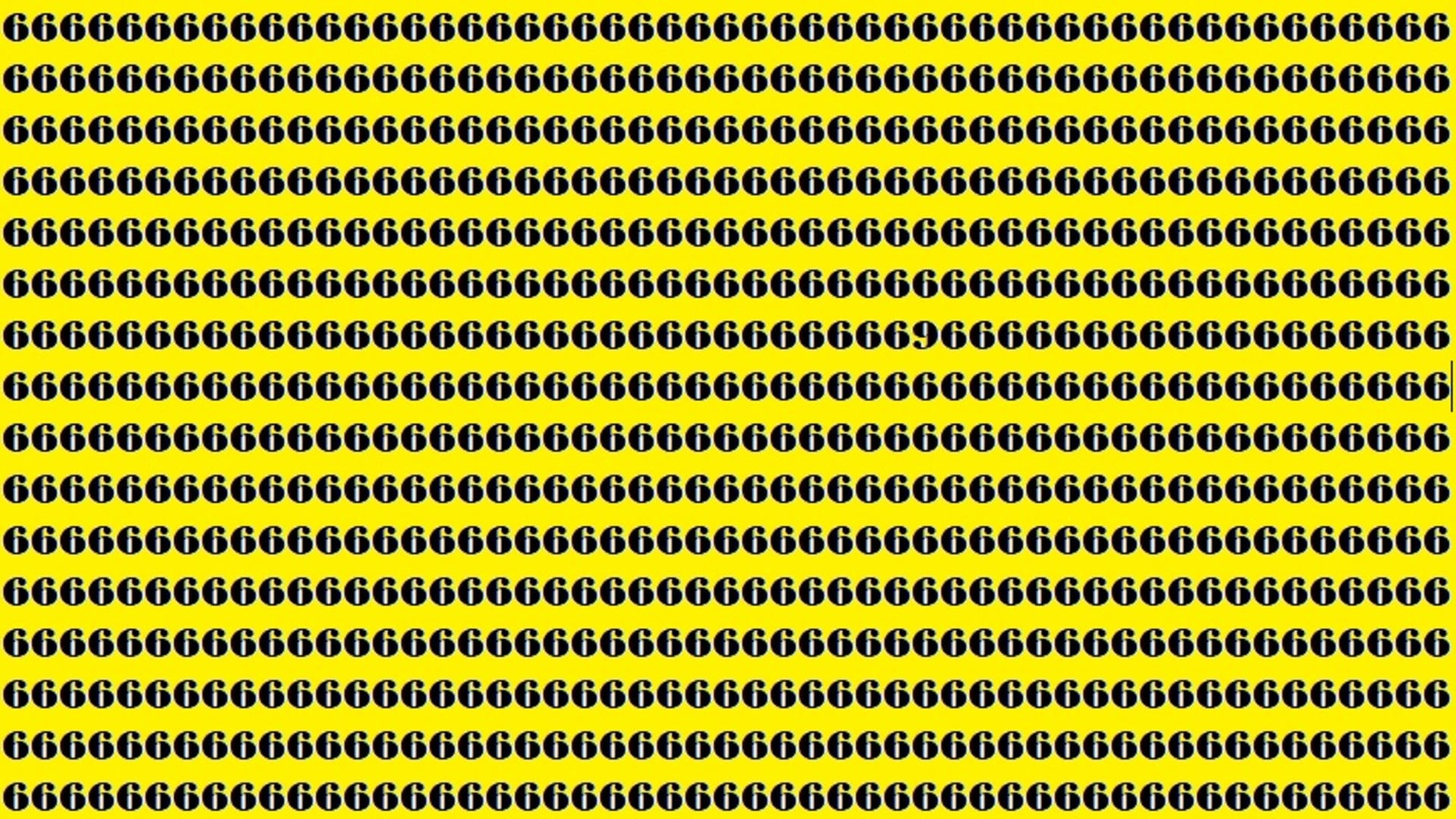 Optical Illusion: Can You Find 9 among 6? Brain Test Puzzle Game quiz games