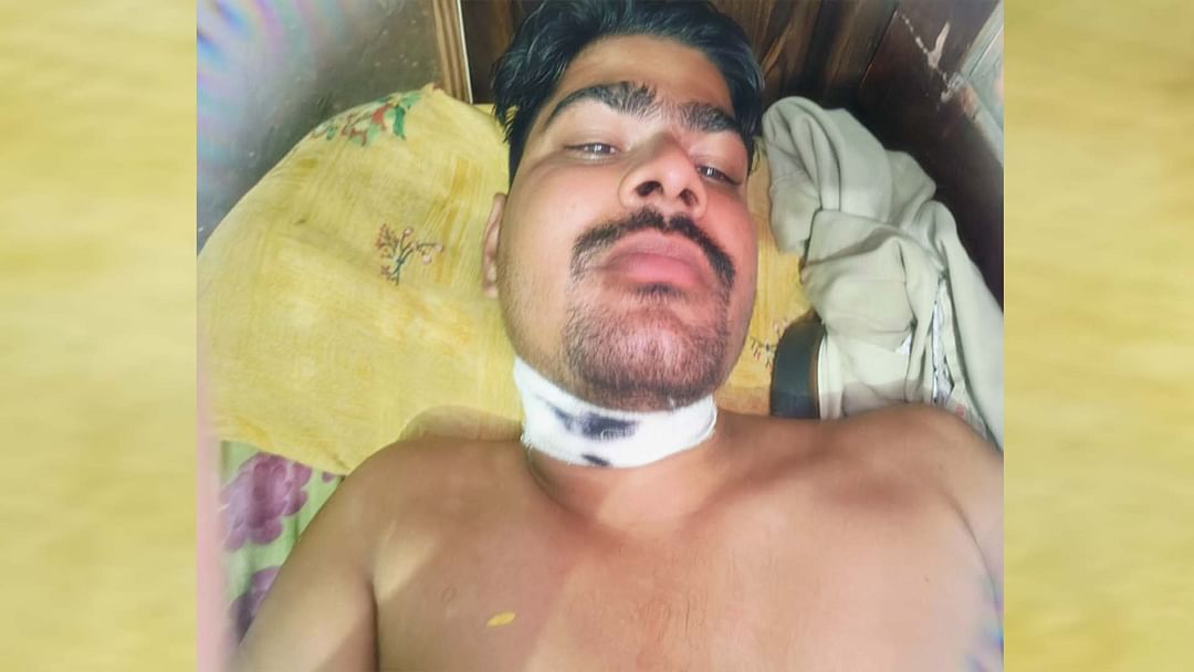 Farrukhabad: Trainee D-Pharma student's neck cut by Chinese manjha