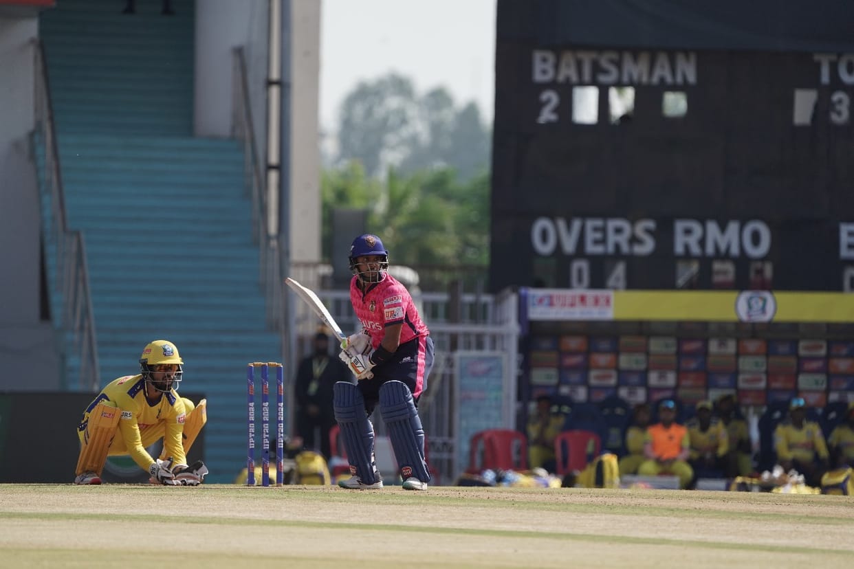 UP T-20 League: Gorakhpur Lions won due to the stormy innings of Aryan and Dhruv Jurail, Noida Super Kings los