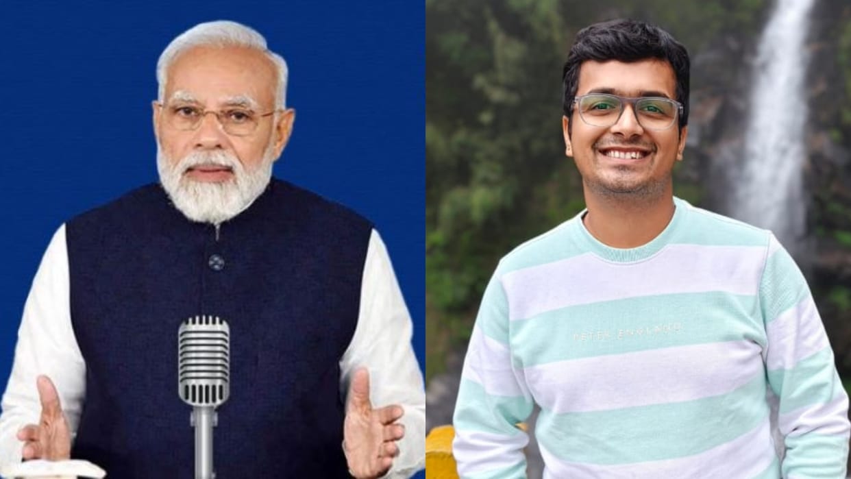 PM Modi praised Rakshith startup GalaxyEye in Mann Ki Baat