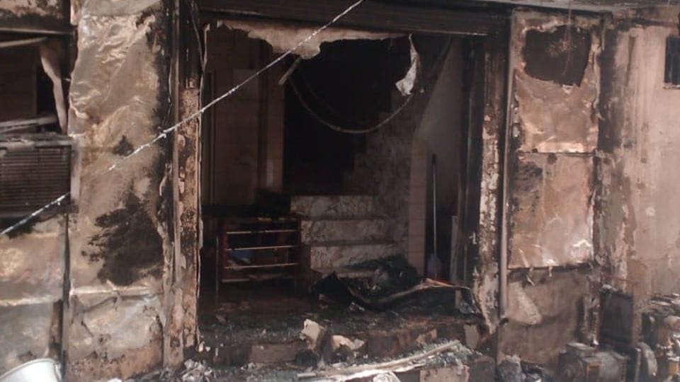 Fire broke out in Raj Homes PG due to short circuit Noida Sector 62