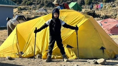 Five year old Tegbir Singh of Ropar become youngest Asian to climb Mount Kilimanjaro