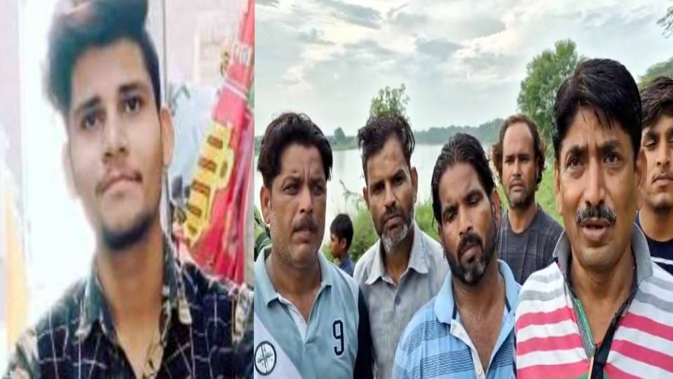 Five friends had gone to Bateshwar for sightseeing in Agra one of them drowned in Yamuna while taking selfie