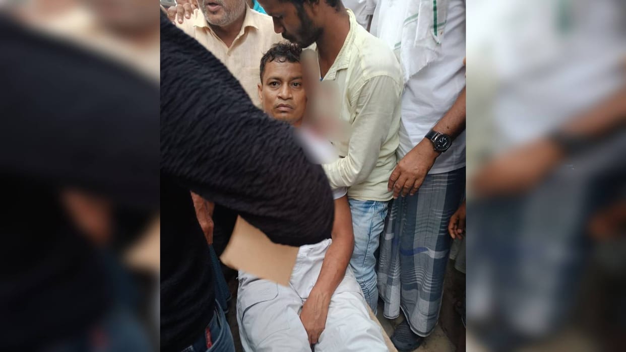 Bihar Crime Criminals shot Mukhiya husband in Paliganj Patna admitted to hospital in injured condition