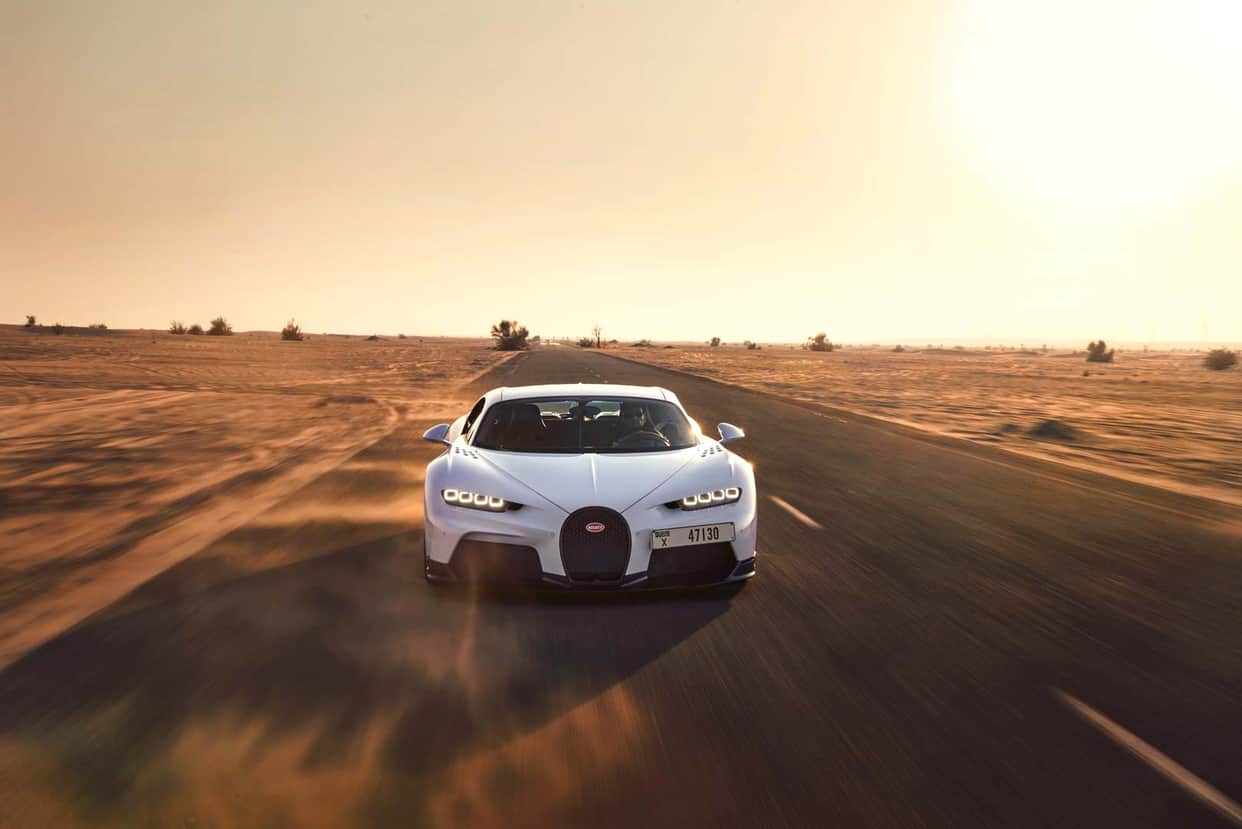 Bugatti Chiron quad setup of LED headlights cost equal to brand new Porsche 911 Carrera GTS Sportscar Know Det
