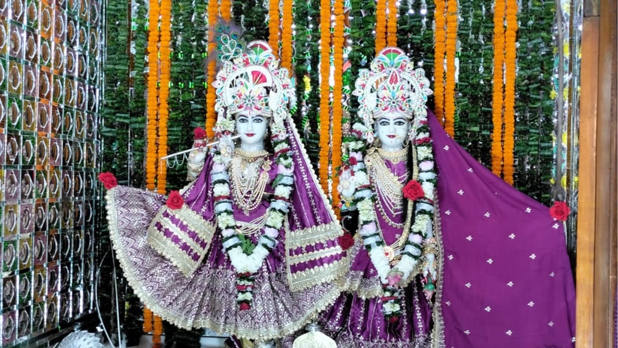 Janmashtami 2024: 'Nand ke Anand Bhayo'..., Janmashtami celebrated all Radha-Shri Krishna temples Raipur cg