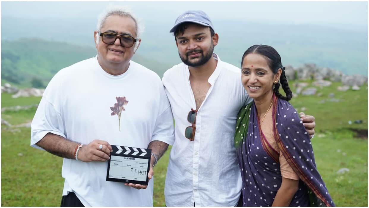 Hansal Mehta wrapped up shooting of gandhi series shared pictures with crew mem