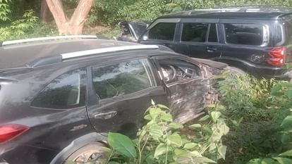 Big news from district District Panchayat President injured in a road accident in Jagdalpur