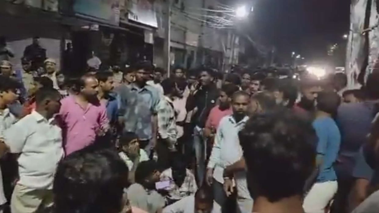 hyderabad sri bhulaxmi mata temple idol vandalised tension rise after protest erupted in telangana