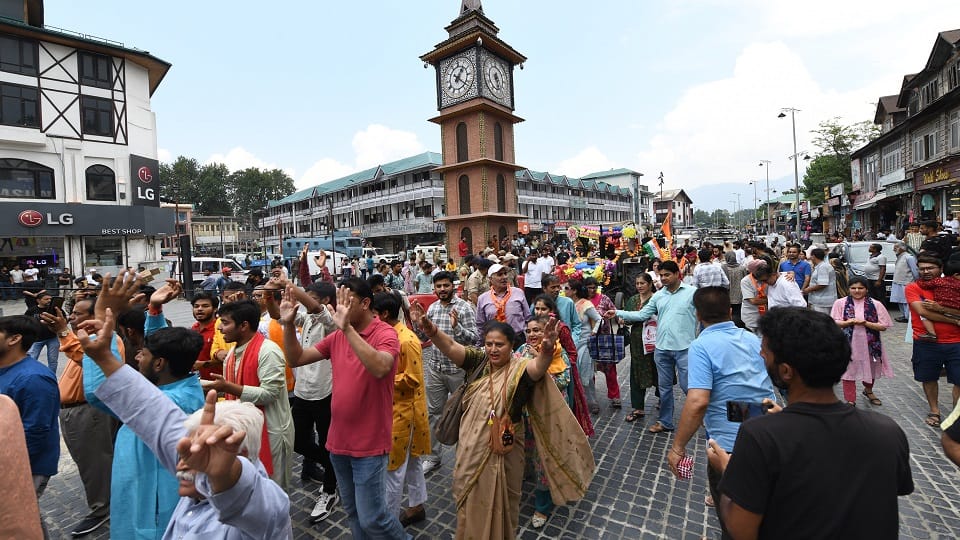 Janmashtami festival celebrated with pomp in Kashmir valley