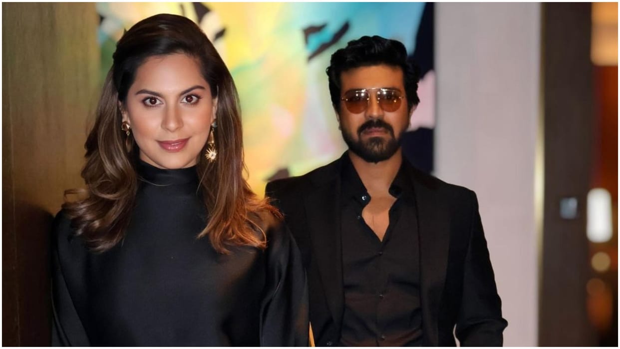 Ram Charan celebrates janmashtami with wife upasana and daughter Klin Kaara shares pictures