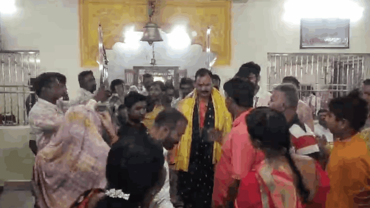 Health Minister Shyam Bihari participated in Janmashtami celebrations in Mahendragarh