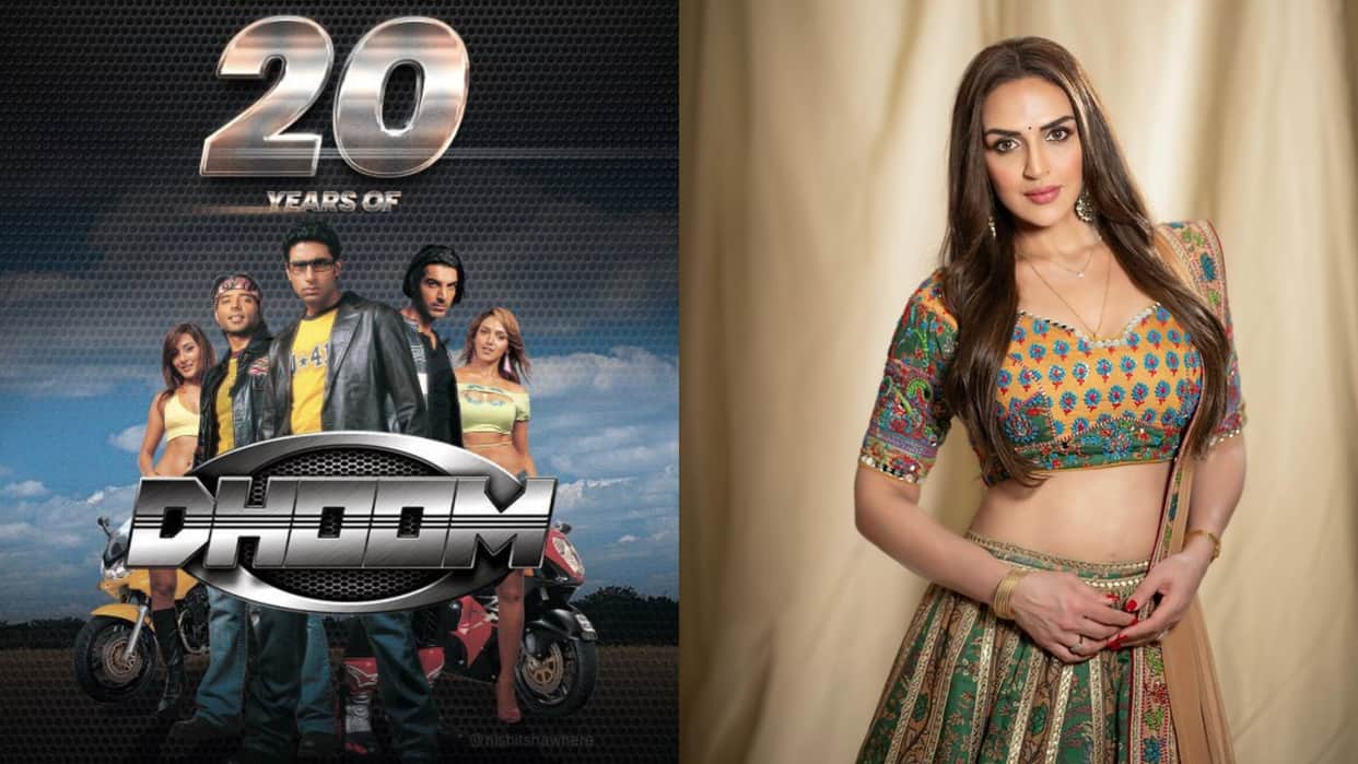 20 Years Of Dhoom Esha Deol revealed that the actors were not allowed to try on any stunts with the bikes