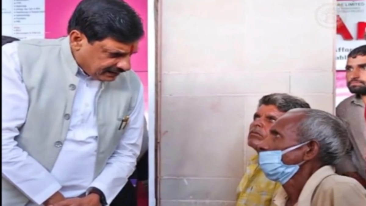 Chief Minister reached AIIMS and enquired about the health of the Governor, talked to the patients in the hosp