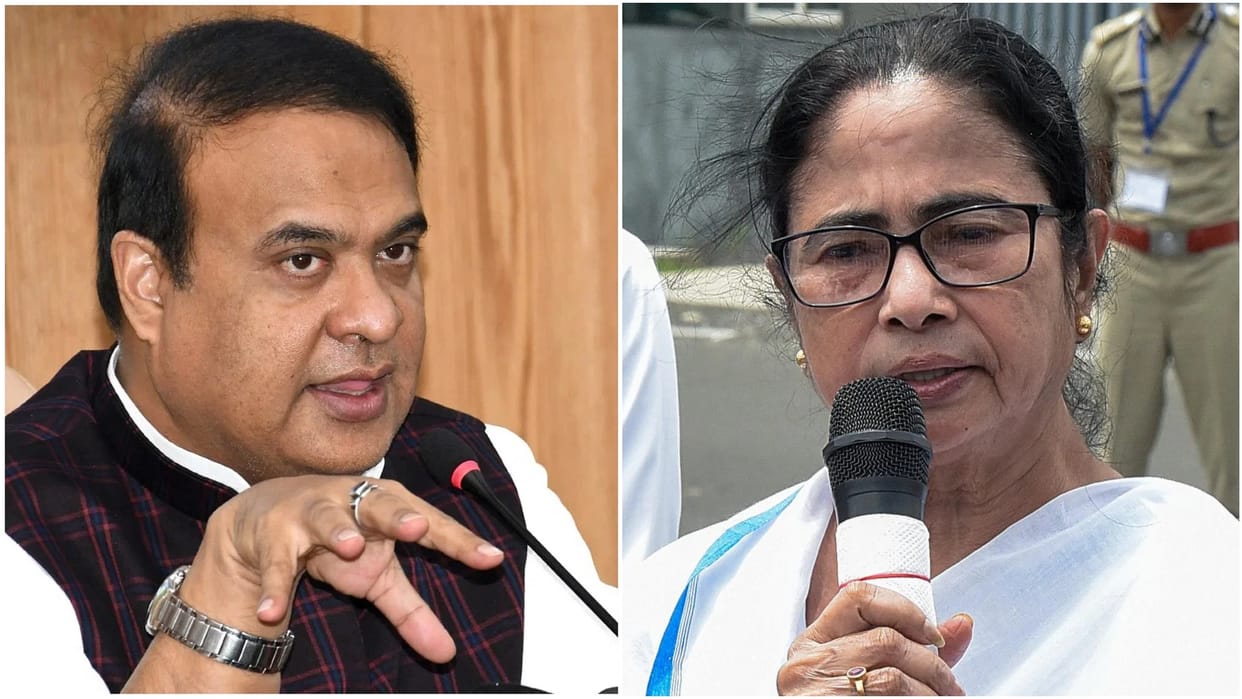 How dare you threaten Assam CM Sarmas attack on Bengal Chief Minister Mamata Banerjee
