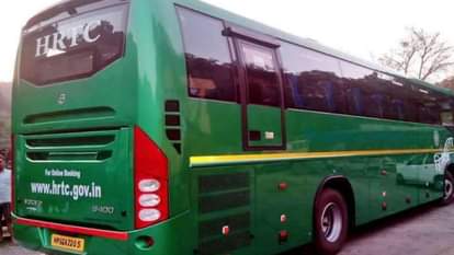 एचआरटीसी वोल्वो बस