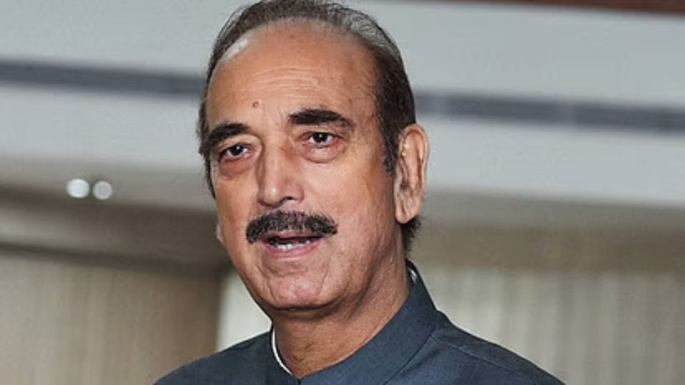 Citing health concerns Ghulam Nabi Azad said he will not campaign for the party