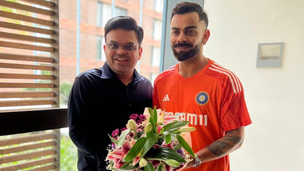 Virat Kohli-Jay Shah: Virat Kohli congratulated Jay Shah on becoming the new ICC Chairman, know what he said