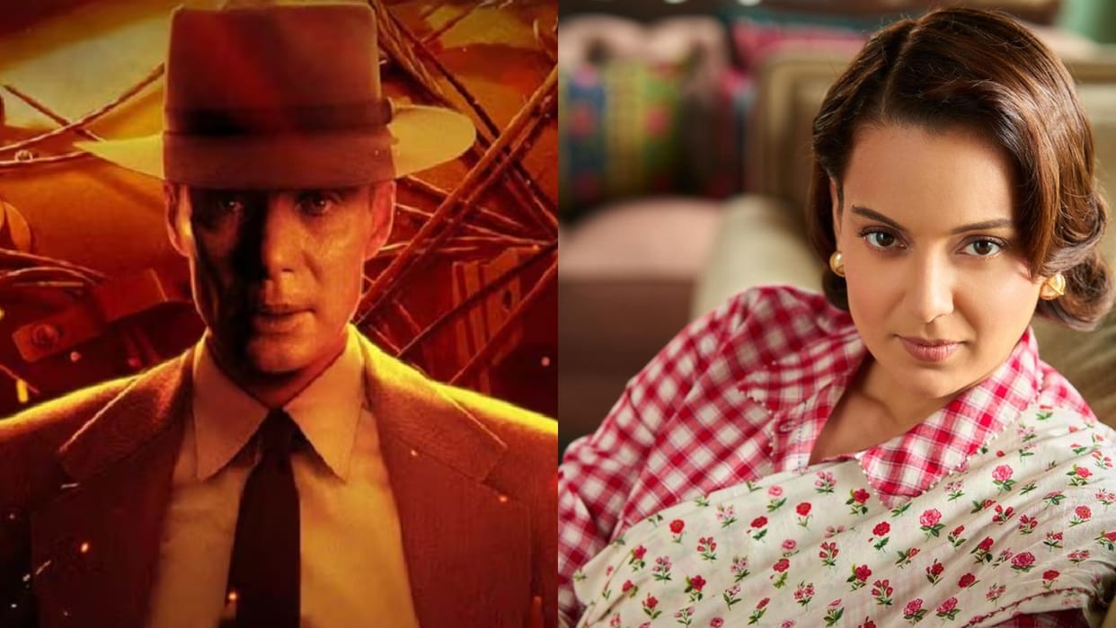 Emergency actress Kangana Ranaut says that a close comparison of her film can be made with Oppenheimer