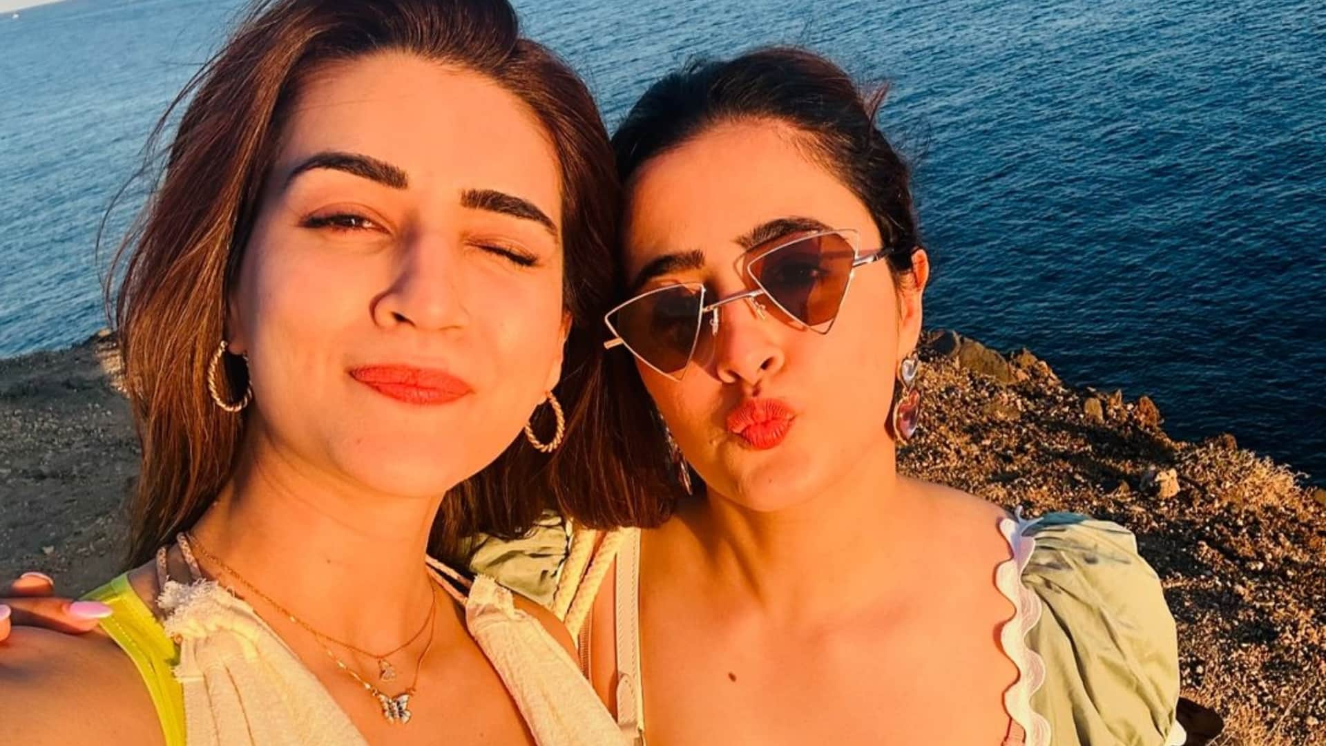 Kriti Sanon Kabir Bahia Make Their Relationship Instagram Official says kabbs i am dead Fans call him Jiju
