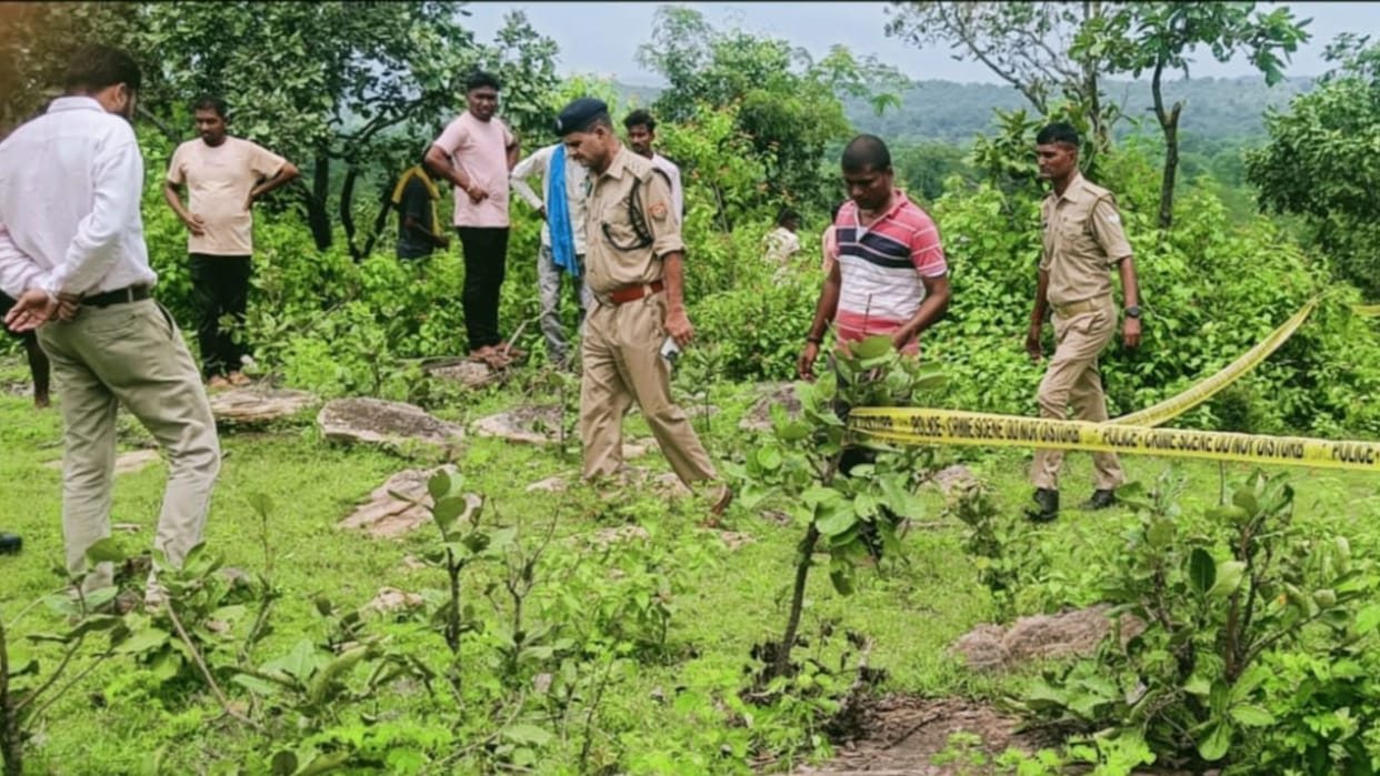 Youth murdered by crushing head missing for five days body was covered with stone last reel goes viral