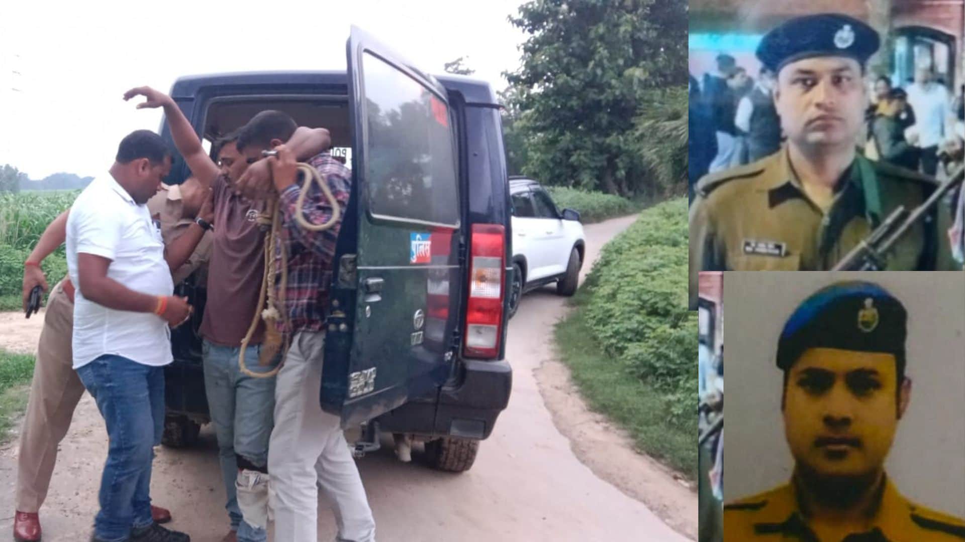 Ghazipur Encounter Search for miscreant Shammi who threw an unconscious RPF jawan from train