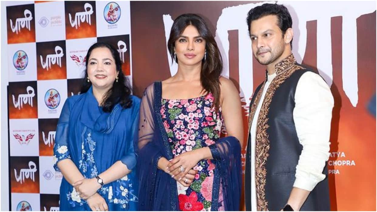 Priyanka chopra shares update on her  Marathi feature film paani and its release date shares photos