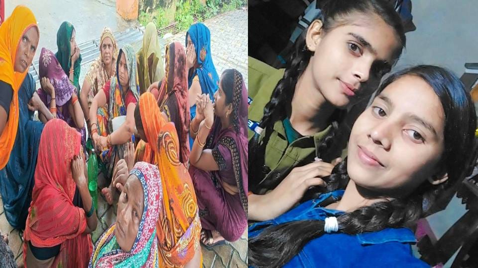 two girl students of same village died after consuming same poison In Mainpuri police investigating