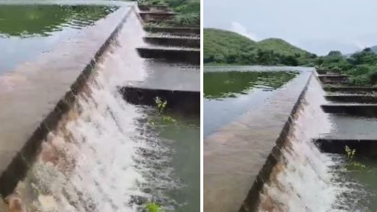 Alwar: Heavy rain covered the Silisedh Dam, police arrested miscreants who reached the dam to take selfies