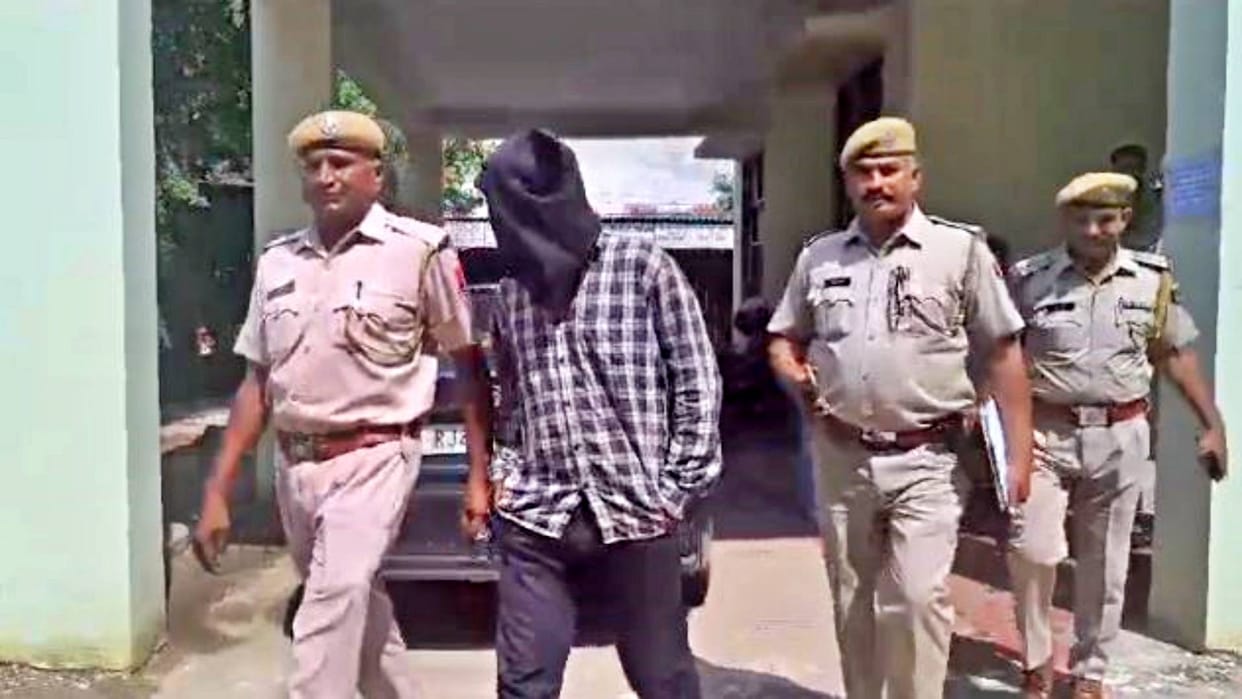 Bhiwadi Jeweller Murder Case accused in jewellers murder case appeared in court and was sent on police remand