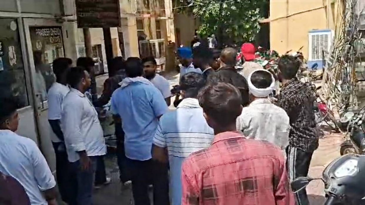 Sriganganagar 3 people who came to appear in court were attacked Nagar murder case