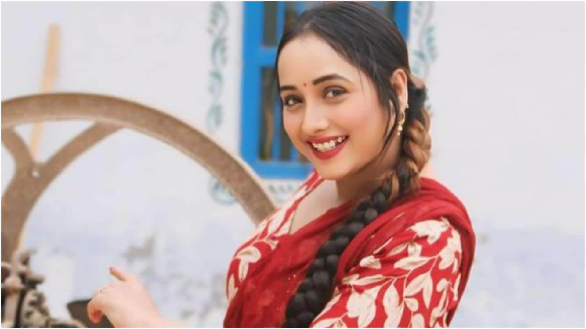 Rani Chatterjee cooking food at her movie set Maike Ke Ticket Kata Di Piya shares video
